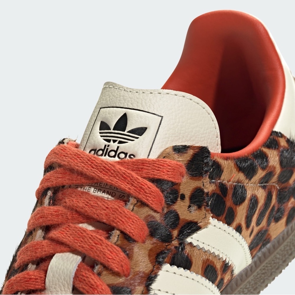 Adidas Samba OG Preloved Red Leopard JI2734 Women's Sneakers  Cheetah Pack - Picture 9 of 11